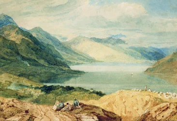 Loch Lomond (wc med penna på papper)